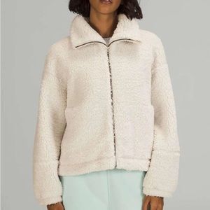 Lululemon Cinchable Fleece Zip Up